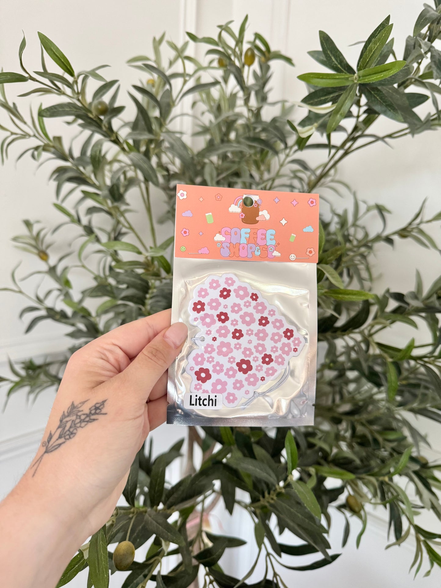 Sent bon : Coeur et fleurs