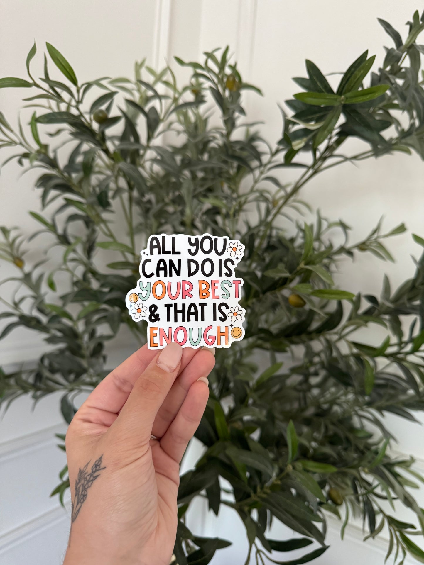 Collant : All you can do is your best and that is enough