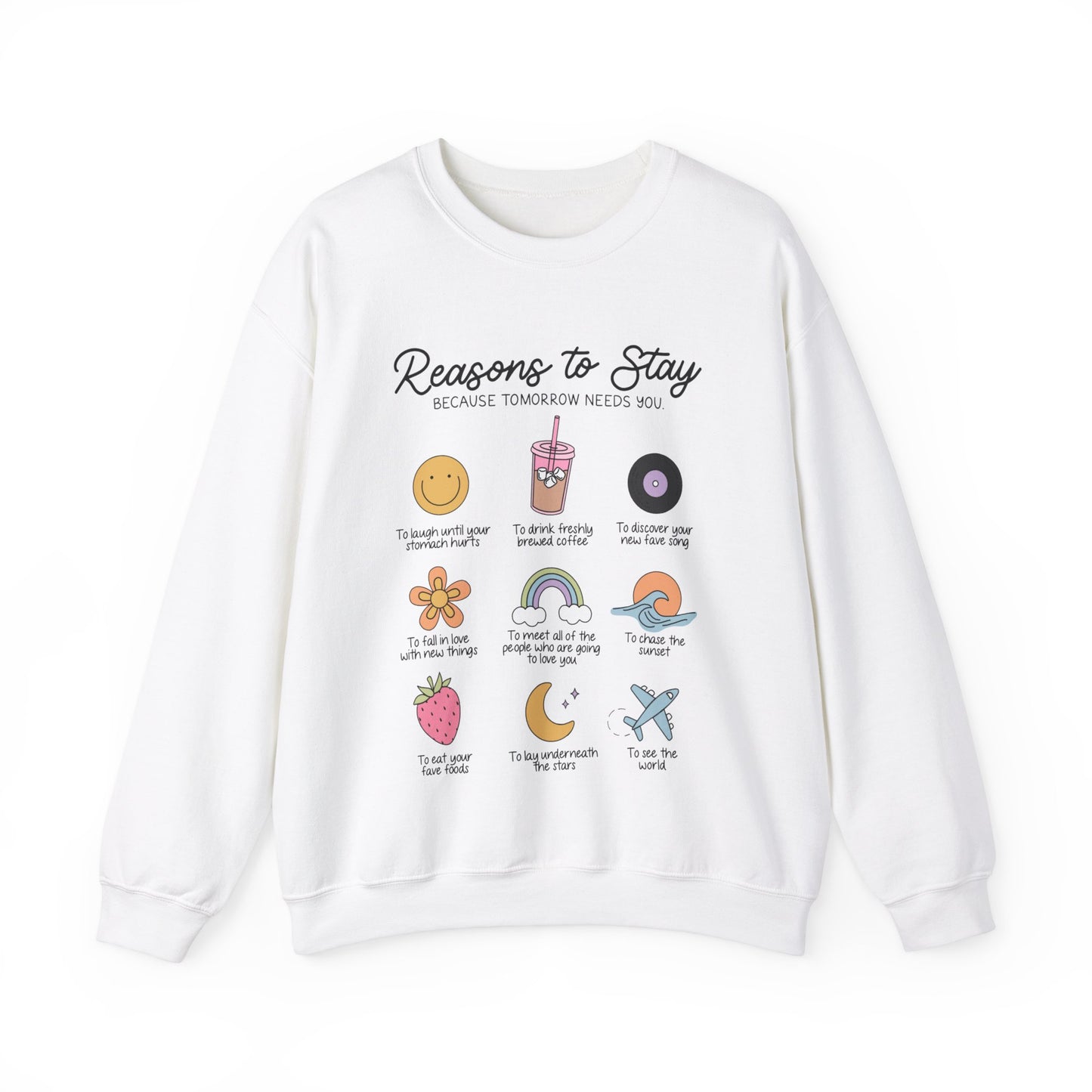 Crewneck : Reasons to Stay
