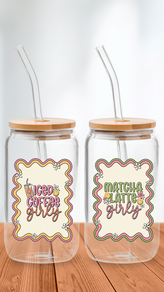 Verres : Coffee ou Matcha GIRLY