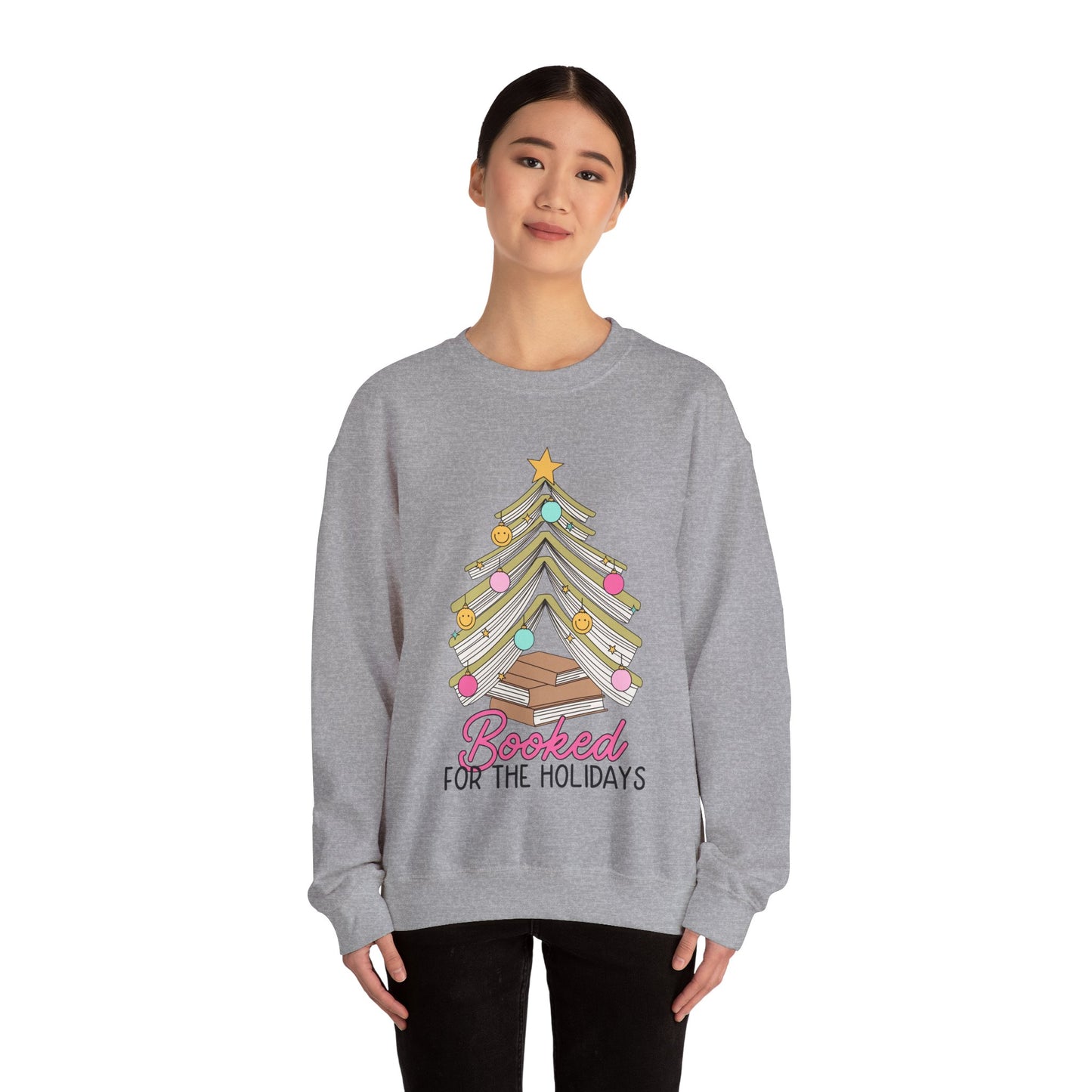 Crewneck : Booké pour le temps des fêtes