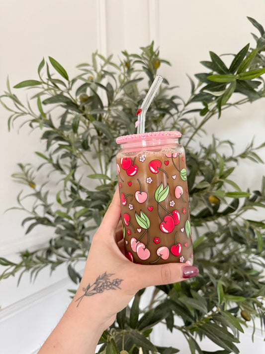 Verre : Paradis de cerises