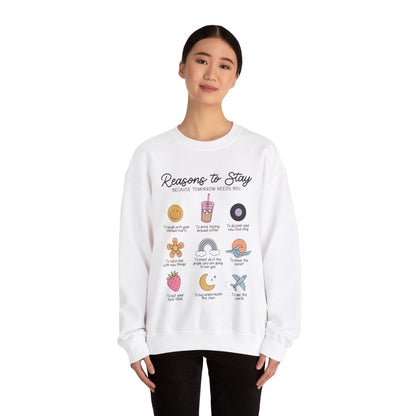 Crewneck : Reasons to Stay