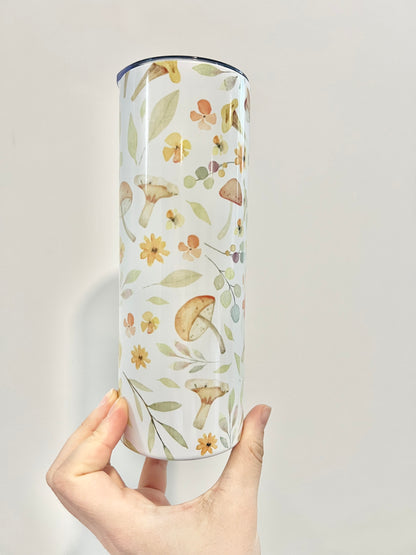 Thermos : Fleurs et Champignons Boho