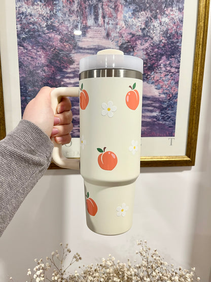 Thermos 40oz Beige : Pêches