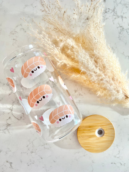 Glass: Cute Sushi