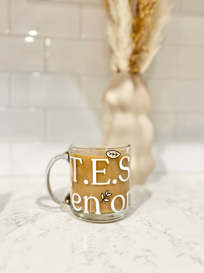 Cup: TES in gold